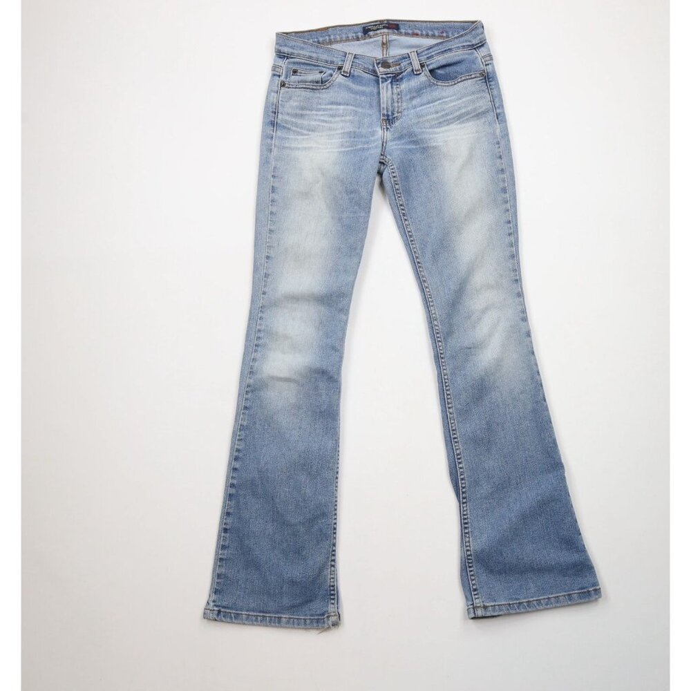 Vintage Y2K American Eagle Outfitters Womens 4 Babydoll Distressed Flared Jeans